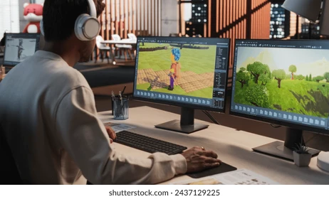 "Indie developer creating a Cool Cool Cool Cool Game experience"